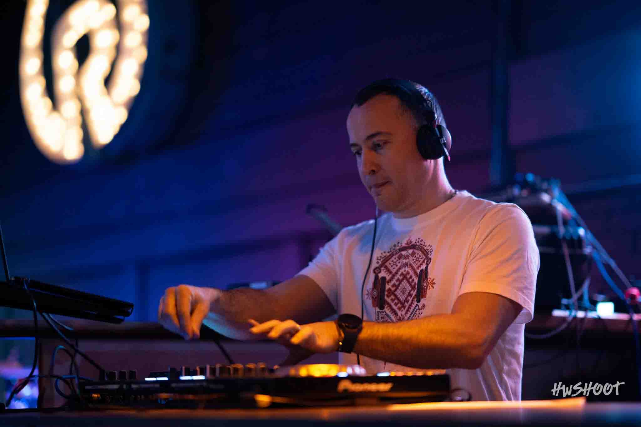 Event Photographer Calgary capturing DJ performance at UCAN Radio celebration